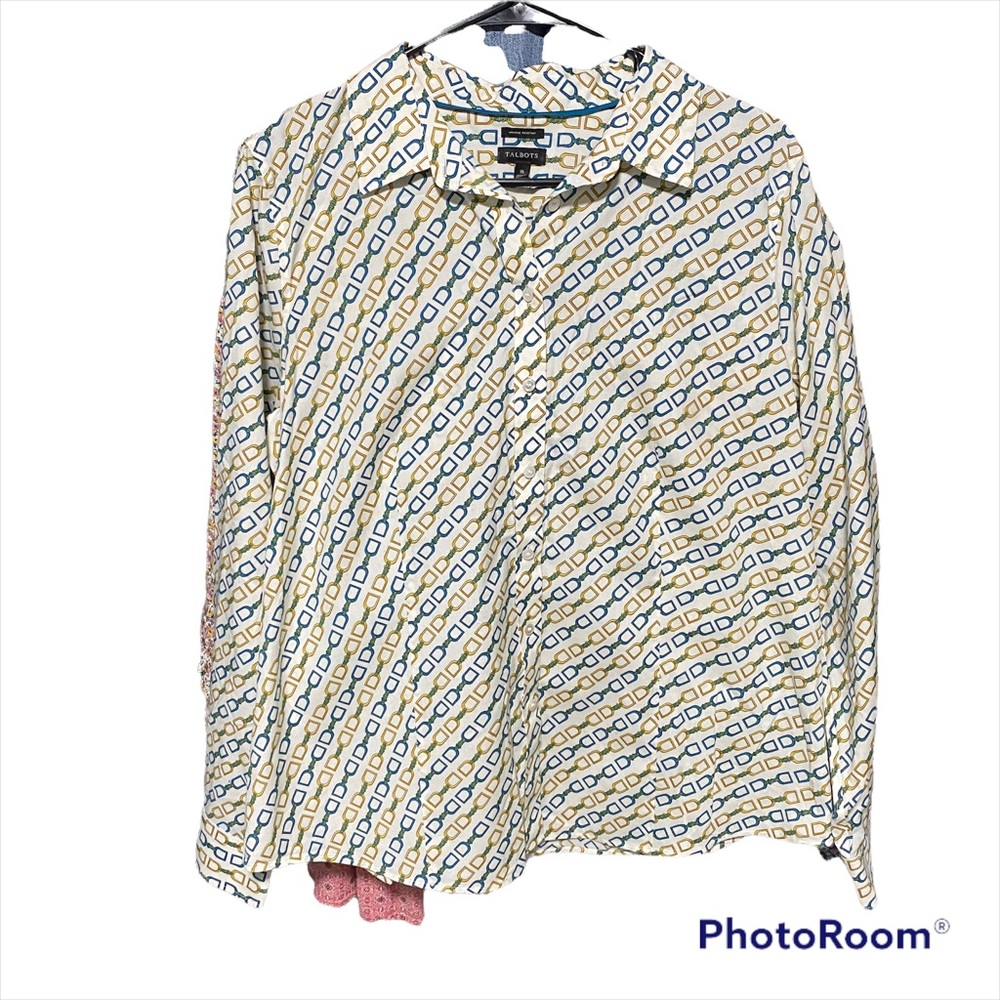 Talbots Wrinkle Resistant Button Down
